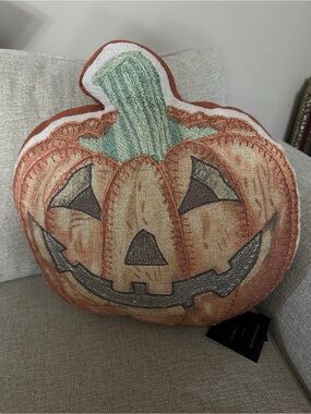 Cynthia Rowley Jack-o-lantern Decorative Pillow